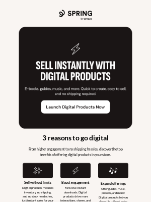 Teespring - Start selling today with digital products 💻