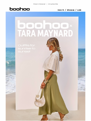 boohoo USA - boohoo x Tara Maynard 🐚🌞🌊