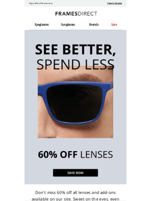 FramesDirect - This autumn: See better, spend less 🍂👓