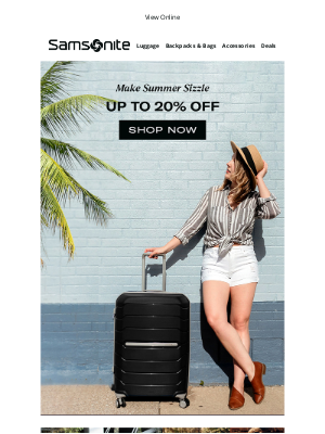 Hartmann - Set your sights on summer with up to 20% off sitewide.