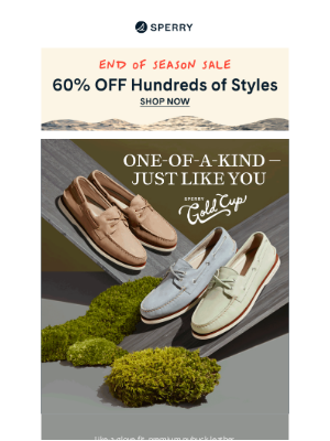 Sperry - Elevate your summer style + 60% off!