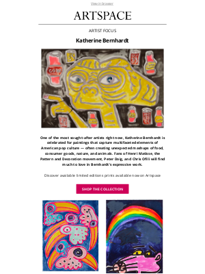 Artspace - American Life with Katherine Bernhardt