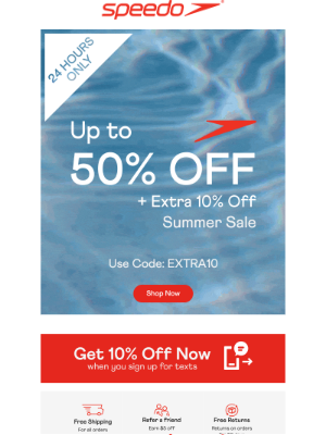 Speedo USA - Summer Sale ends soon