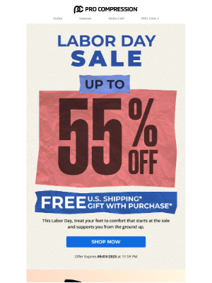 PRO Compression - ATTN: Up to 55% OFF | Labor Day Sale
