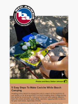 Big Agnes - 5 Easy Steps To Make Ceviche