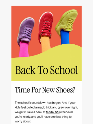 Atoms - Meet Model 123: The Kids' Shoe Parents Actually Love