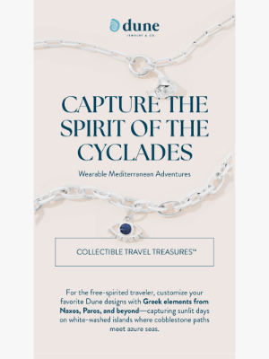 Dune Jewelry - AEGEAN DREAMS: Postcard from Greece Collection ✨