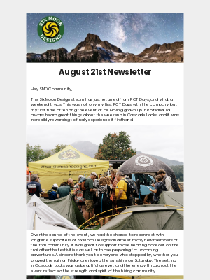 Six Moon Designs - PCT Days Highlights and Gear Spotlight!