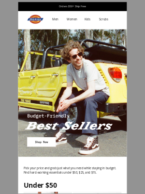 Dickies - Stretch Your Savings, Not Your Budget