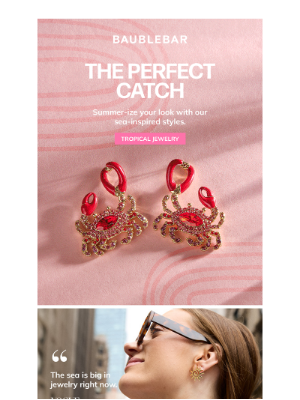 BaubleBar - The Perfect Catch 🦀