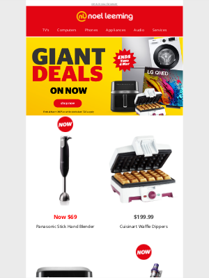 myNoelLeeming (New Zealand) - Giant Deals are here! 🚨🔥