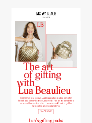 MZ Wallace - Gifting with Lua Beaulieu