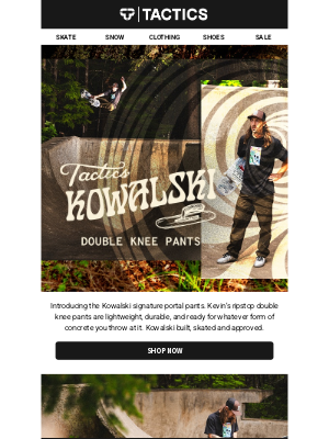 Tactics - Tactics x Kowalski Portal Pants