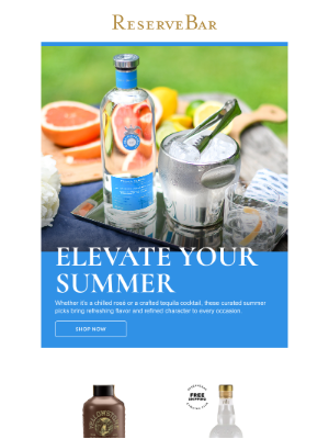 Reserve Bar - Raise the Bar This Summer