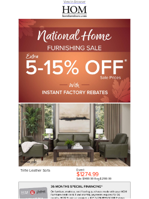 Get 5-15% Savings On Select Manufacturers!