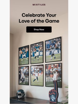 Mixtiles - Celebrate Your Love of the Game