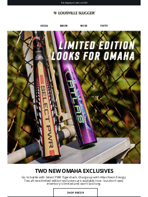 DeMarini Sports Inc - ALL-NEW Omaha Exclusive BBCOR Bats are HERE
