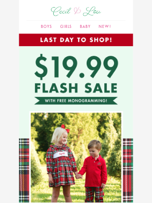 Smocked Threads by Cecil and Lou - 🥳 LAST DAY! $19.99 and FREE Monogramming!