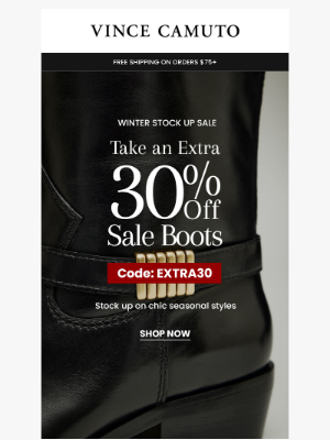 Vince Camuto - Up to 65% Off Boots