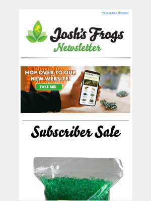 Josh’s Frogs - What's so great about our Live Arrival Guarantee?