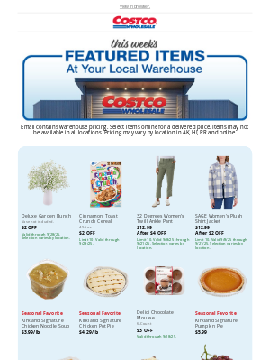 Costco - Your New Weekly Warehouse Insider!