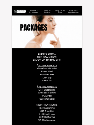 Skin Spa New York - 😍FINAL WEEKEND! UP TO 50% OFF!