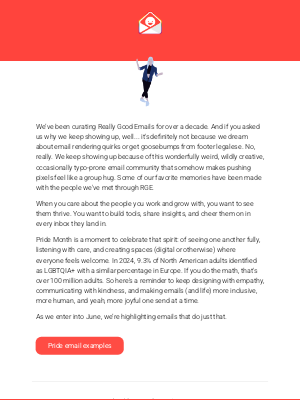 Really Good Emails - Push pixels, not people away