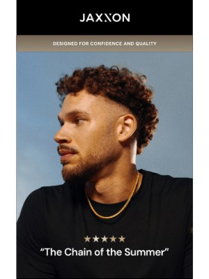 JAXXON - Unlock Summer Style with the Perfect Chain