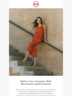 AG Jeans - Your Summer Silk Inspiration Awaits