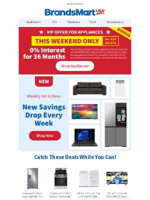 BrandsMart USA - 🛒 Weekly Deals Alert – See What’s New