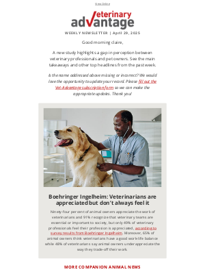 Vet-Advantage Magazine - FDA Suspends Quality Control Testing of Milk