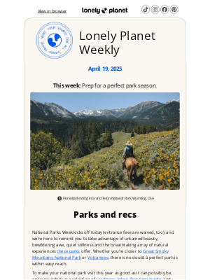 Lonely Planet - Find your next US national park