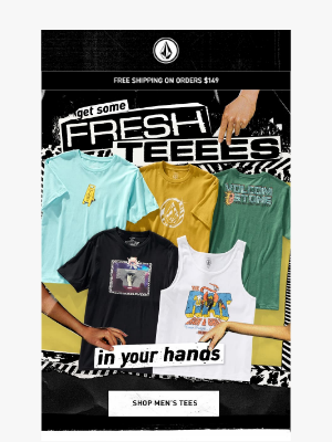 Volcom - NEW GRAPHIC TEEEEES