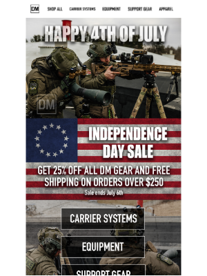 Defense Mechanisms - Independence Day Sale – Save on Mission-Ready Gear