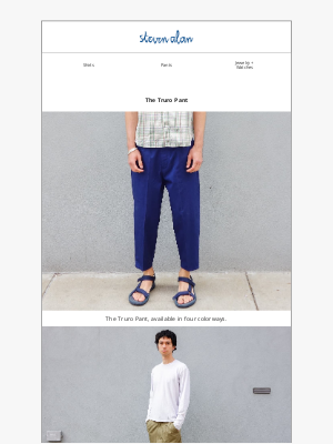 Steven Alan - New Pleats for Summer