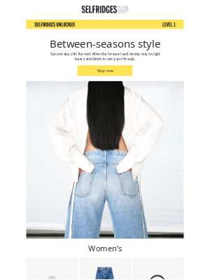 Selfridges (United Kingdom) - What to wear now