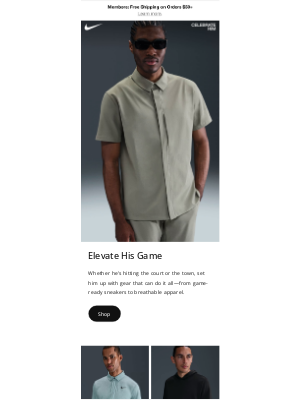 Nike - Score winning gear for him