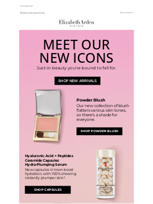 Elizabeth Arden USA - Meet the newest must-haves