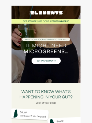 Daily Elements - Checking in with your gut