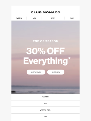 INTERMIX Designer Clothing - 30% OFF Everything Starts Now