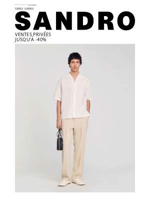 Sandro (France) - LAST CALL l Ventes Privées