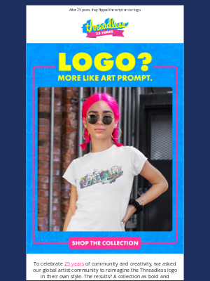 Threadless - Your favorite artists reimagined our logo!