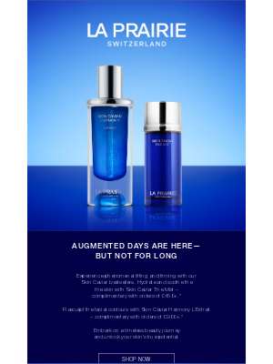 La Prairie - Augmented Days are here—exclusive treats await