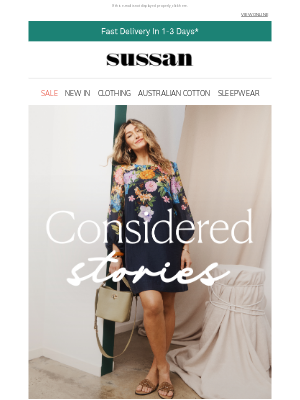 Sussan Corporation Pty Ltd - Fabrications Made To Feel Good