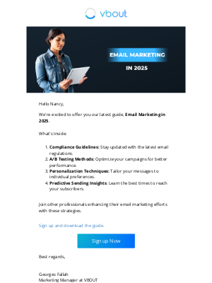 VBOUT - Enhance Your Email Marketing for 2025 📩