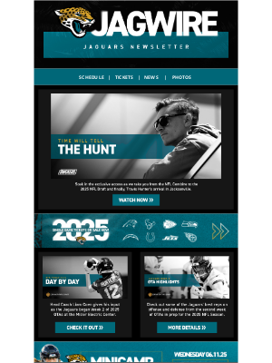Jacksonville Jaguars - Get an Exclusive Look at the 2025 Jaguars