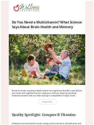 Wellness Resources - Should You Take a Multivitamin?