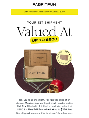 FabFitFun - Your First Box Is... 2 boxes!