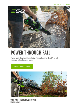 EGO - Inside: powerful must-haves for fall