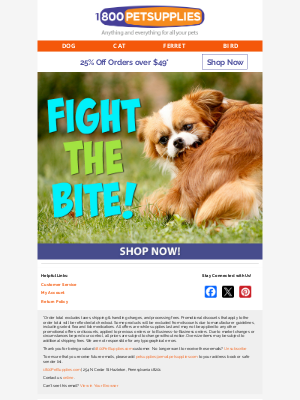 dog - You'll Want to Pounce on These Savings! 25% Off Your Order